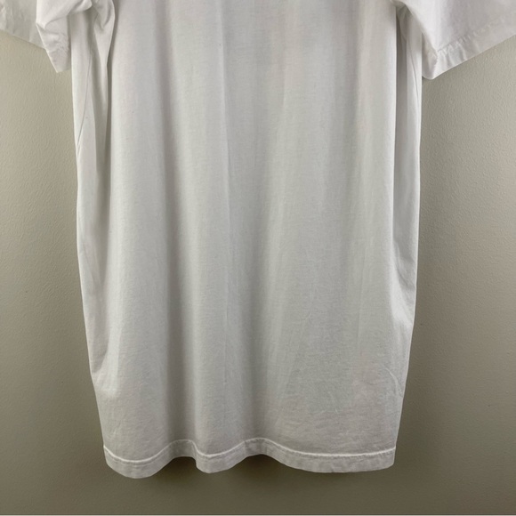 Vintage 2003 Evel Knievel White Mini Cooper Oversized Short Sleeve Graphic Tee - Picture 10 of 10